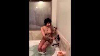 Ally Lotti Masturbating In Bathub Hot Sex Tape Leaks